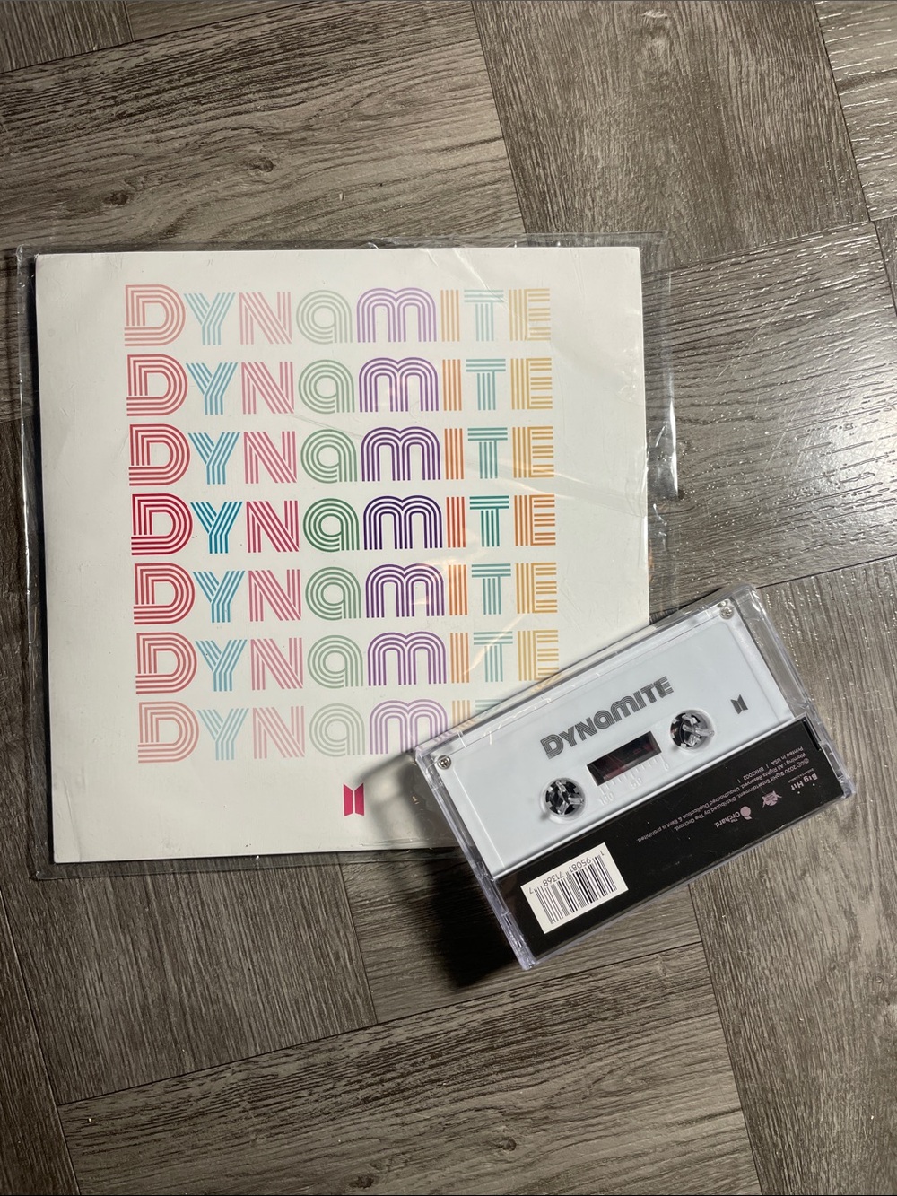 BTS LE Dynamite Cassette & Vinyl Set
